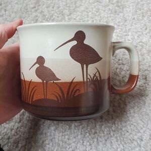 Otagiri Shore Bird Silhouette Mug